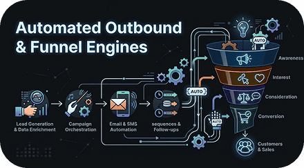 Automated Outbound & Funnel Engines